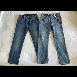 2 pairs of boys GapKids jeans - sz 7 (small reg)